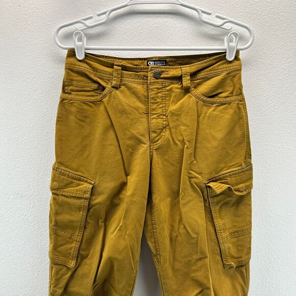 Outdoor Research Men's Shastin Cargo Pants Yellow Size 28 - Picture 3 of 15